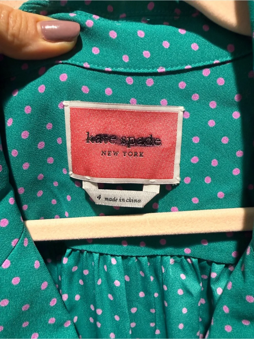 NWOT Kate Spade Poolside Dot Jumpsuit